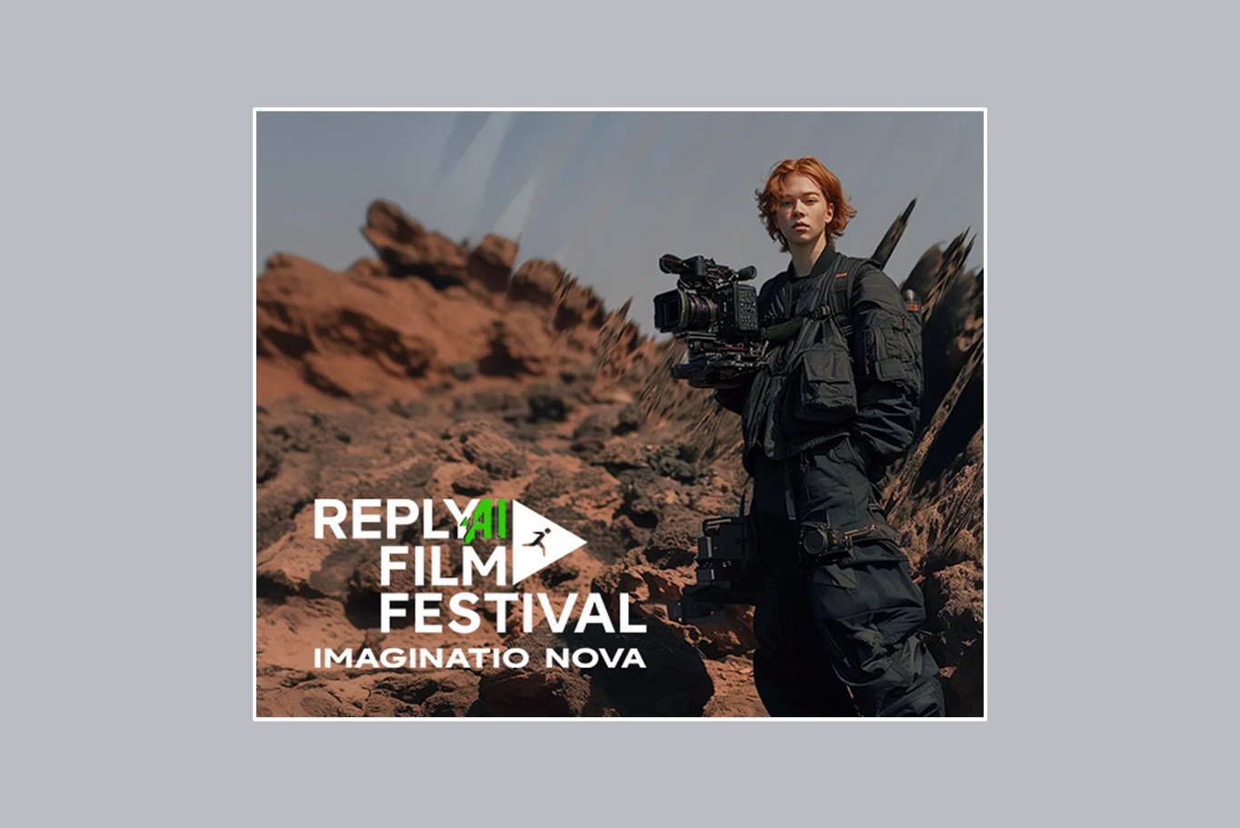 Visual zum Reply AI Film Festival 2026 (Copyright: Reply Deutschland SE)