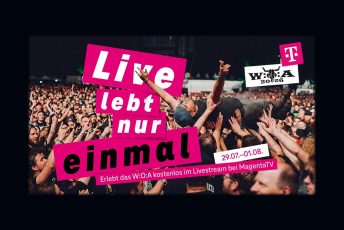 Die Deutsche Telekom bringt Wacken, das größte Metal-Festival der Welt, über MagentaTV zu allen Fans. Bei der Jubiläumsausgabe 2026 (35 Jahre W:O:A) feiert mit dem Telecom WackenCup ein neues Entertainment-Format seine Premiere auf dem Holy Ground. (Bildquelle / Copyright: Deutsche Telekom)