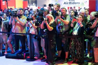Szene vom Eröffnungsrundgang zur gamescom 2025 (Quelle / Copyright: Koelnmesse)