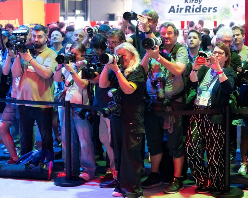 Szene vom Eröffnungsrundgang zur gamescom 2025 (Quelle / Copyright: Koelnmesse)