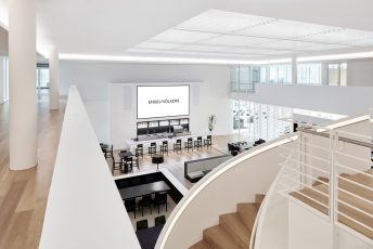 Das Engel & Völkers Global Headquarter in Hamburg kann ab sofort als Eventlocation von externen Firmen und Marken gebucht werden (Copyright: Engel & Völkers)
