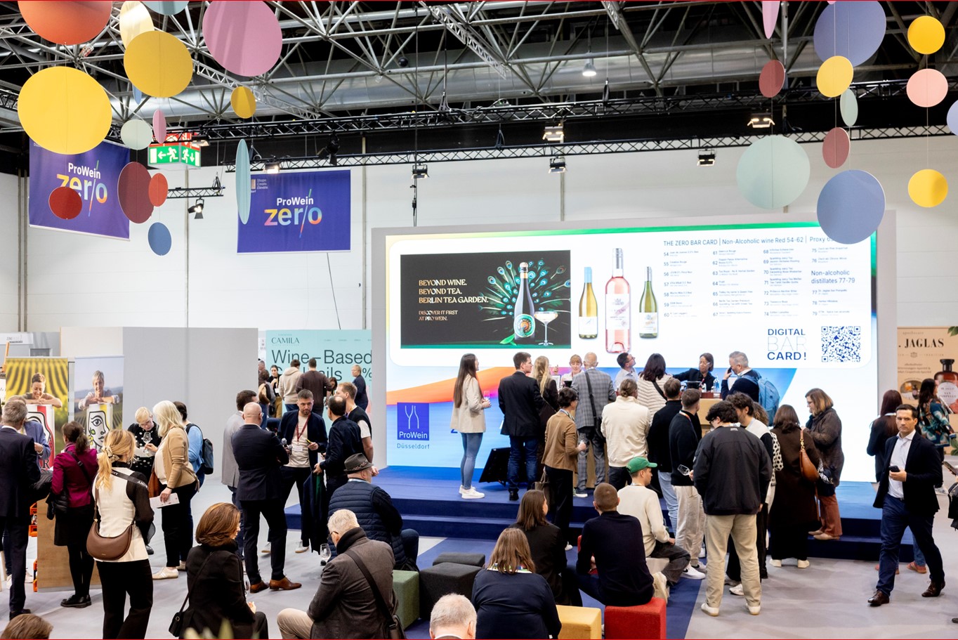 Visual zur erweiterten ProWein Zero (Foto: Messe Düsseldorf / ctillmann)